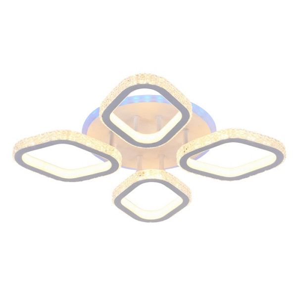 Светодиодная люстра 8044/4 CHR 136W + 6, 5W RGB Светодиодная люстра 8044/4 CHR 136W + 6, 5W RGB