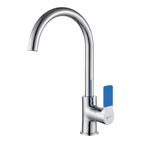 Смеситель  д/кухни LEMARK LM0605C Aura,  шаровый,  хром,  излив высокий,  п/г