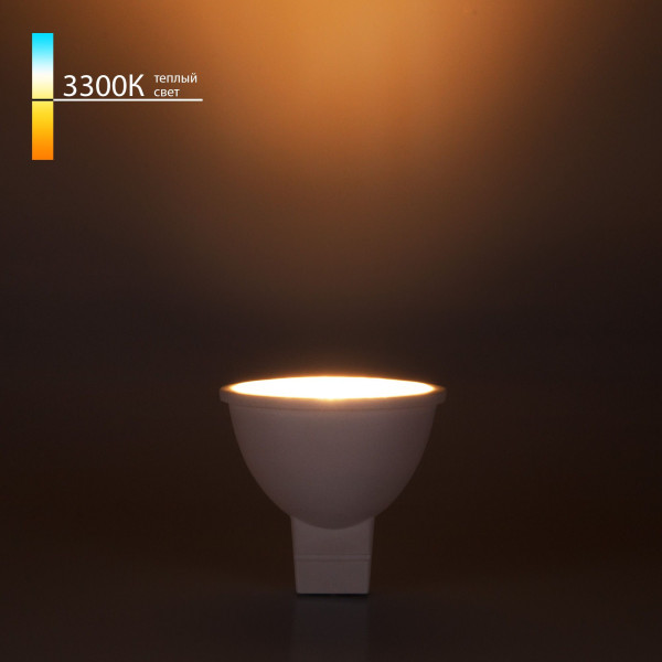Светодиодная лампа Elekrtostandart 3,0Вт 5.3 3300К теплый свет
