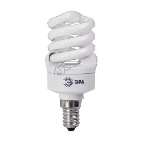 Лампа энергосберегающая Е14,  4200k ЭРА F - SP - 11 - 842 - E14 яркий свет