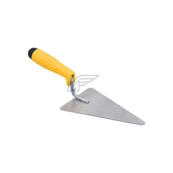 Кельма бетонщика 200мм треугольник с пластиковой ручкой ИНТЕК 10771 - 200  (1/50) 