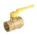 Кран шаровой 1.1/4" г/г ручка лат(Бологое) 11Б 27п1Ду32(1)