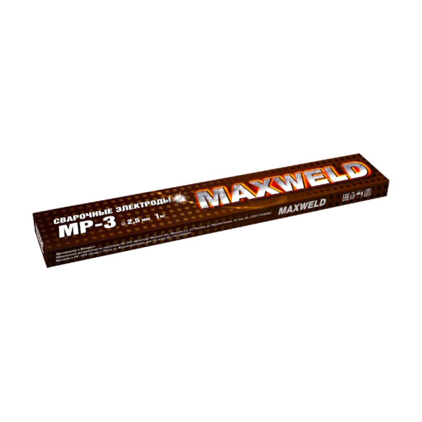 Электроды МР - 3 TM MAXWELD д 2, 5 мм  -  1 кг  (1/10) 