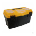 Ящик для инструмента 320мм длина, пластик, черный с желтым, 12", 65571 (1/12)