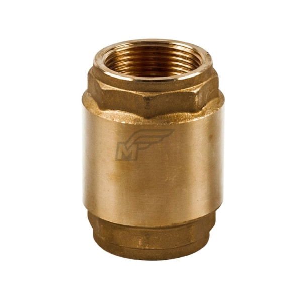 Обратный клапан латунь  1/2" с металическим штоком ALTSTREAM - Z 014100101  (25/200) 