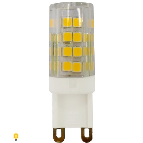 Светодиодная лампа G9,  4000k ЭРА LED smd JCD - 3.5Вт - 220V - corn. ceramic - 840 - G9