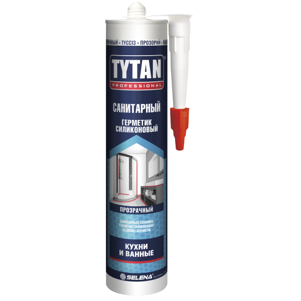 Герметик санитарный силикон бесцветный TYTAN Professional 280ml