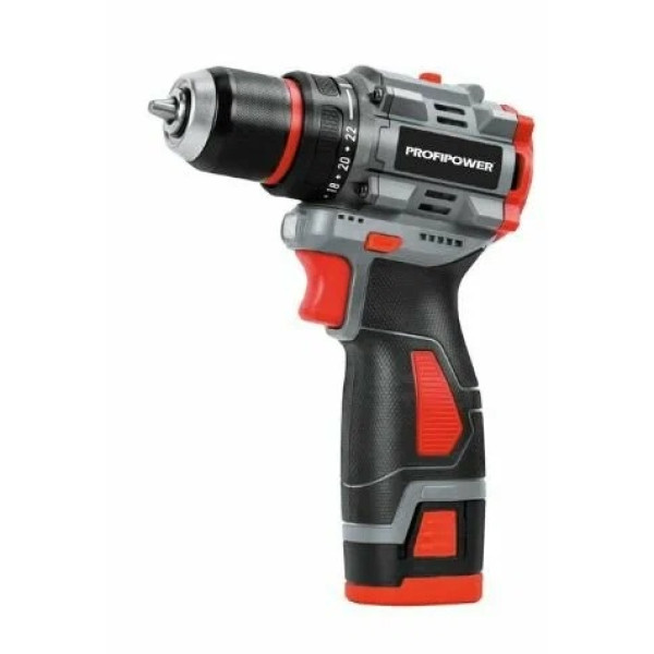 Дрель аккумуляторная PROFIPOWER BL - 161 (16В, 40Нм, Li - ion 2шт, 2.0Ач, 2 скорости, 0.8 - 10мм, З/У, в кейсе) Дрель аккумуляторная PROFIPOWER BL - 161 (16В, 40Нм, Li - ion 2шт, 2.0Ач, 2 скорости, 0.8 - 10мм, З/У, в кейсе)
