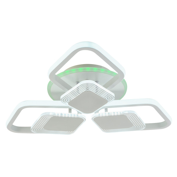Светодиодная люстра 5893/3 + 3B WHT 108W + 6, 5W RGB Светодиодная люстра 5893/3 + 3B WHT 108W + 6, 5W RGB