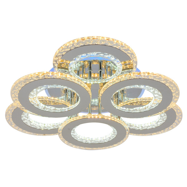Светодиодная люстра 8043/3 + 3 WHT 228W + 8W RGB Светодиодная люстра 8043/3 + 3 WHT 228W + 8W RGB