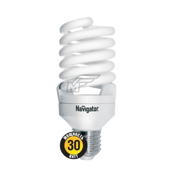 Лампа энергосберегающая NCLP-SF-15-840-E27 мягкий свет 48545