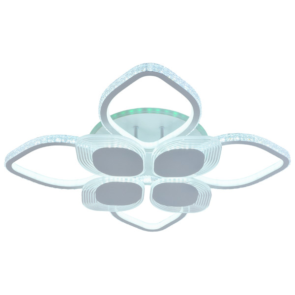 Светодиодная люстра 5893/4 + 4B WHT 144W + 8W RGB Светодиодная люстра 5893/4 + 4B WHT 144W + 8W RGB