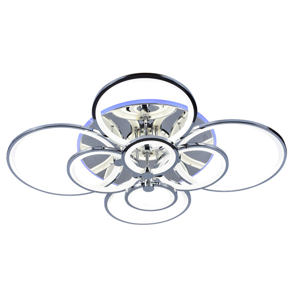 Светодиодная люстра 8077/8 CHR 256W + 11W RGB