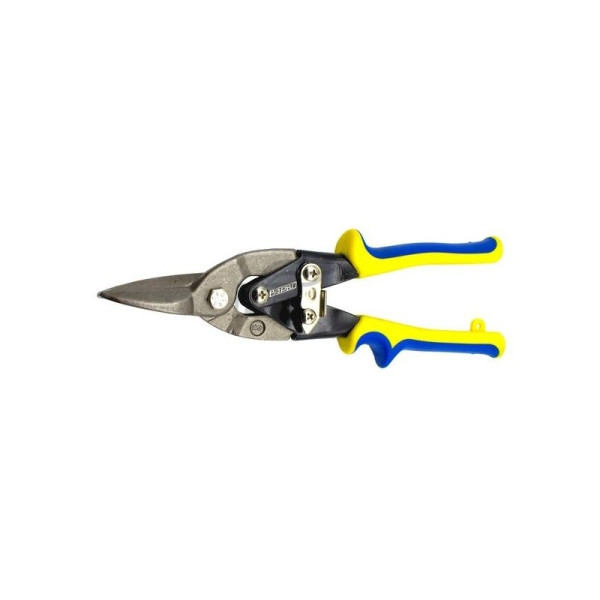 Ножницы по металлу 240мм,  прямые,  двухкомпонентные ручки,  сталь до 1, 2 мм,  ВАРЯГ  (6/60) 