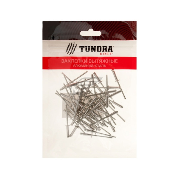 Заклёпки  3, 2х10,  50 шт. в уп,  аллюминий/сталь TUNDRA 1112964  (1/200) 