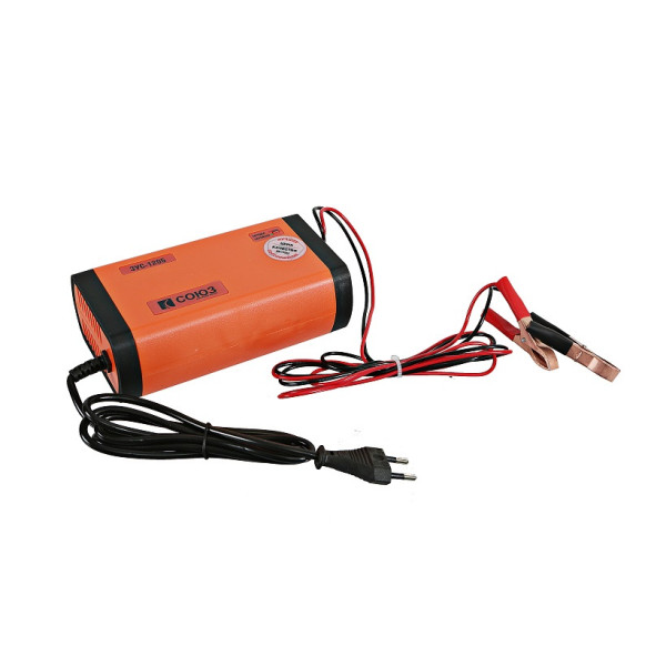 Инверторное зарядное устройство,  ном ток 5А,  для АКБ 12В,  24 - 80Ач,  СОЮЗ ЗУС - 1205