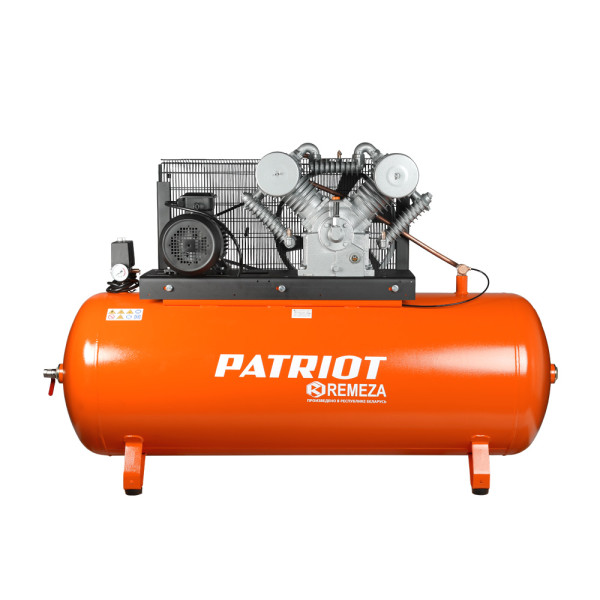 Компрессор PATRIOT REMEZA СБ 4/Ф - 500 LT 100  -  1400 л/мин,  10 Атм,  380 В,  7.5 кВт,  Ресивер: 500 л,  Вы