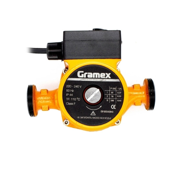 Насос циркуляционный GRAMEX UP - 32 - 60,  180мм,  напор 6м,  100Вт,  подключение 1 1/4" без провода в компл