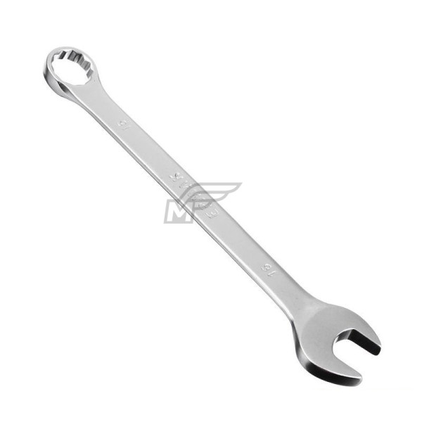 Ключ 16мм рожково-накидной (матовый) CRV ЕРМАК 736-057