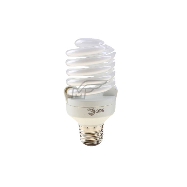 Лампа энергосберегающая Е27, 4200k ЭРА F-SP-23-842-E27 яркий свет
