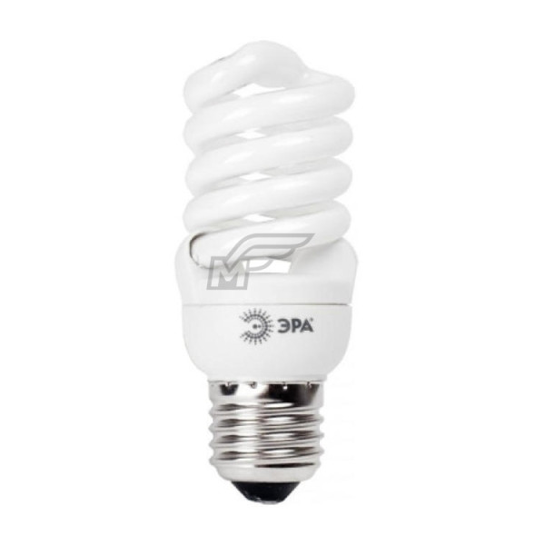 Лампа энергосберегающая Е14, 2700k  ЭРА F-SP-15-827-E14 мягкий свет