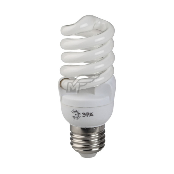 Лампа энергосберегающая Е14,  4200k ЭРА F - SP - 15 - 842 - E27 яркий свет