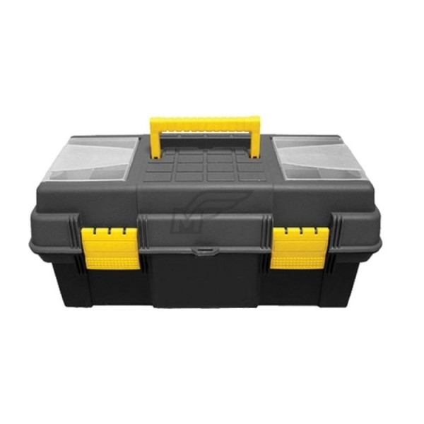 Ящик для инструмента 485мм длина,  пластик,  черный с желтым,  19",  20230  (1/4) 