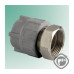 Муфта с накидной гайкой 25х3/4" (серый цвет) TR-TB-Gr(25)